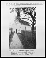 St. Martin, Wald-Kappel / Kapelle St. Martin in 88639 Wald-Kappel (um 1920/1937? - Bildarchiv Foto Marburg / Foto: unbekannt)