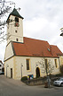 Ansicht von Süden.  / Pfarrkirche St. Antholianus in 70794 Filderstadt-Plattenhardt (26.02.2008 - Foto: Tilmann Marstaller)