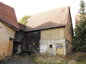 Ansicht von Nordosten / Scheune in 70794 Filderstadt-Plattenhardt ( 03.04.2018 - Tilmann Marstaller)