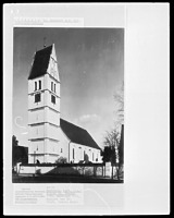 Südwestansicht / Kath. Kirche St. Konrad in 88450 Berkheim (Gudula Boch, LAD Baden-Württemberg, Außenstelle Tübingen.) Südwestansicht / Kath. Kirche St. Konrad in 88450 Berkheim (Gudula Boch, LAD Baden-Württemberg, Außenstelle Tübingen.)