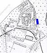 Gesamtplan von Bebenhausen
(nach dem Urkatasterplan von 1825)  / Kapfscher Bau (Infirmerie) in 72074 Tübingen-Bebenhausen