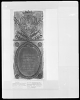 Epitaph für Emanuel Graf Leutrum / Evangelischer Friedhof und Heilig-Geist-Kirche in 88400 Biberach a. d. Riß, Biberach an der Riß (1972 - LAD Baden-Württemberg, Außenstelle Tübingen)