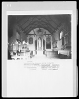 Innenansicht des Anbaus von 1841/ 42 / Frohbergkapelle, "Maria im Busch" in 88453 Erolzheim (1967 - LAD Baden-Württemberg, Außenstelle Tübingen (Bildindex))