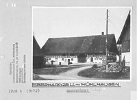 Ansicht von Süden / Ehem. Gutshof in 88436 Eberhardzell-Mühlhausen (1928 - LAD Baden-Württemberg, Stuttgart) Ansicht von Süden / Ehem. Gutshof in 88436 Eberhardzell-Mühlhausen (1928 - LAD Baden-Württemberg, Stuttgart)