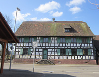 Ansicht Osten / Areal Hecht, Haupthaus in 77694 Auenheim (2022 - Burghard Lohrum) Ansicht Osten / Areal Hecht, Haupthaus in 77694 Auenheim (2022 - Burghard Lohrum)