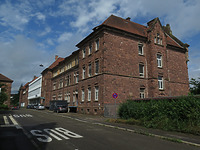 Neuwerkhof 8, Ansicht von Südosten / Kaserne in 77933 Lahr, Lahr/Schwarzwald (26.06.2022 - Katharina Herrmann, Bad Krozingen)