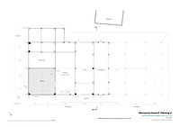 Systemgrundriss Erdgeschoss / Schwarzwaldhaus, ehem. Einzelhof in 79837 St. Blasien, Menzenschwand (01.2021 - Stefan King)