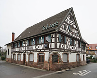 Ansicht von Südosten / Gasthaus Rebstock in 77855 Achern (01.2018 - Stefan King)