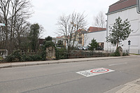 südliches Geländer / Mühlbachbrücke in 77652 Offenburg (03.2023 - K. Herrmann)
