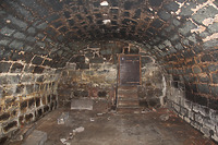 Blick in den "Rußfang". / Rußhütte (transloziert) in 72250 Freudenstadt (21.03.2023 - JaKo-Baudenkmalpflege GmbH) Blick in den "Rußfang". / Rußhütte (transloziert) in 72250 Freudenstadt (21.03.2023 - JaKo-Baudenkmalpflege GmbH)