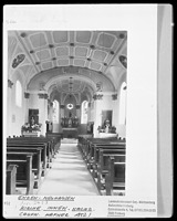 Innenansicht / Kath. Kirche St. Blasius in 78234 Engen-Neuhausen (1952 - LAD Baden-Württemberg, Außenstelle Freiburg) Innenansicht / Kath. Kirche St. Blasius in 78234 Engen-Neuhausen (1952 - LAD Baden-Württemberg, Außenstelle Freiburg)