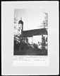 Südostansicht / Kath. Pfarrkirche St. Georg und Sebastian in 88471 Laupheim-Untersulmetingen, Niederkirch (um 1960 - LAD Baden-Württemberg, Außenstelle Tübingen, Quelle: bildindex.de)