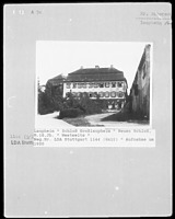 Neues Schloss, Westseite / Schloss Großlaupheim in 88471 Laupheim (1920 - LAD Baden-Württemberg, Stuttgart )