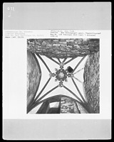 Gewölbe des Kreuzgangs / Ehem. Benediktinerkloster, Prälatur mit Kreuzgang in 88416 Ochsenhausen (1968 - Landesamt für Denkmalpflege Baden-Württemberg, Außenstelle Tübingen)