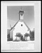 St. Nikolaus, Eingangsfassade mit Blickrichtung Nordosten / St. Nikolaus in 88499 Bechingen (1969 - Landesamt für Denkmalpflege Baden-Württemberg, Außenstelle Tübingen)