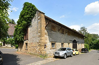 Südwestfassade, Blickrichtung Nordosten / Altböllinger Hof, ehem. Scheune in 74081 Heilbronn-Neckargartach (2023 - strebewerk. Architekten)