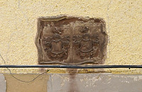 Südwestfassade, Detail Inschriftenstein 1782 (i) / Altböllinger Mühle, Wohnhaus, sog. Jägerhaus in 74081 Heilbronn-Neckargartach (2023 - strebewerk. Architekten)