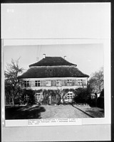 Pfarrhaus in 88433 Alberweiler (1972 - Gudula Bock, LAD Baden-Württemberg, Außenstelle Tübingen)