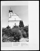 Gesamtansicht von Westen / Kat. Pfarrkirche St. Blasius in 88416 Steinhausen an der Rottum-Bellamont (1971 - LAD Baden-Württemberg, Außenstelle Tübingen)