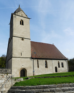 Ansicht von Süden / Wallfahrtskapelle St. Gangolf in 74861 Neudenau (2024 - Burghard Lohrum) Ansicht von Süden / Wallfahrtskapelle St. Gangolf in 74861 Neudenau (2024 - Burghard Lohrum)