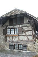 Südostansicht / Bergkirche St. Michael, Messnerhaus in 78266 Büsingen, Büsingen am Hochrhein (2014 - Burghard Lohrum)
