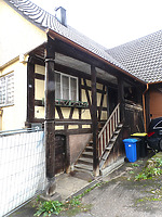 Südwestansicht / Wohn- und Wirtschaftsgebäude in 75180 Pforzheim-Würm (2025 - Burghard Lohrum) Südwestansicht / Wohn- und Wirtschaftsgebäude in 75180 Pforzheim-Würm (2025 - Burghard Lohrum)