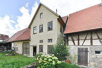 Südseite / Wohnhaus mit Scheune in 72116 Mössingen-Öschingen (15.09.2025 - strebewerk.Architekten GmbH)