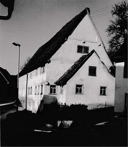 Giebelansicht / Wohn- und Wirtschaftsgebäude (abgegangen) in 72356 Dautmergen (1991 - Aldinger & Aldinger)