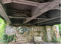 Südostansicht / Panoramabahn, Eisenbahnüberführung km 3.964 in 70191 Stuttgart, Stuttgart-Nord (06.2024 - Amberg Engineering/ SWEG)