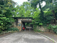 Ansicht von Süden / Panoramabahn, Eisenbahnüberführung km 5.099 in 70191 Stuttgart, Stuttgart-West (06.2025 - Amberg Engineering/ SWEG)
