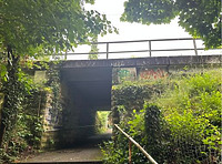 Ansicht von Südosten / Panoramabahn, Eisenbahnüberführung km 6.076 in 70193 Stuttgart-West (03.06.2025 - Amberg Engineering, SWEG) Ansicht von Südosten / Panoramabahn, Eisenbahnüberführung km 6.076 in 70193 Stuttgart-West (03.06.2025 - Amberg Engineering, SWEG)