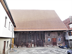 Südansicht / Hofanlage, Stallscheune in 71263 Hausen (2023 - Burghard Lohrum)