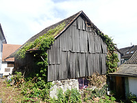 Nordwestansicht / Scheune zu Haus "An der Stalden 12" in 78337 Öhningen (2024 - Burghard Lohrum) Nordwestansicht / Scheune zu Haus "An der Stalden 12" in 78337 Öhningen (2024 - Burghard Lohrum)