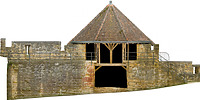 Orthobildplan Innenzwingermauer, Innenseite / Innenzwinger Hohenrechberg in 73529 Schwäbisch Gmünd - Rechberg, Hohenrechberg (April 2023 - Michael Hermann) Orthobildplan Innenzwingermauer, Innenseite / Innenzwinger Hohenrechberg in 73529 Schwäbisch Gmünd - Rechberg, Hohenrechberg (April 2023 - Michael Hermann)