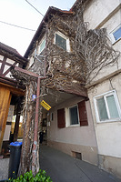 Nachträglich eingefügte Durchfahrt. / Wohnhaus in 71277 Rutesheim (Michael Hermann, Heimerdingen.)