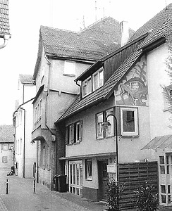 Nordwestansicht / Wohn- und Geschäftshaus in 72764 Reutlingen (2004 - Tilmann Marstaller)