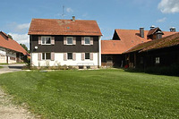 Südansicht Wohnhaus / Gestütshof St. Johann, Wohnhaus und Stallungen (abgegangen) in 72813 St. Johann, St. Johann, Gestütshof (2010 - Ackermann und Raff)