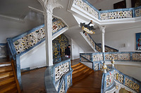Übersicht 1. OG Blickrichtung Südosten, Übergang vom Podest auf dem "Mittelturm" auf die Galerie / Ehemaliges Kloster Schöntal, Klostertreppe in 74214 Kloster Schöntal, Künzelsau (09.03.2018 - KB-BM) Übersicht 1. OG Blickrichtung Südosten, Übergang vom Podest auf dem "Mittelturm" auf die Galerie / Ehemaliges Kloster Schöntal, Klostertreppe in 74214 Kloster Schöntal, Künzelsau (09.03.2018 - KB-BM)