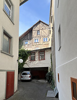 Ansicht der östlichen Giebelseite / Wohn- und Geschäftshaus in 78315 Radolfzell, Radolfzell am Bodensee (2026 - Burghard Lohrum) Ansicht der östlichen Giebelseite / Wohn- und Geschäftshaus in 78315 Radolfzell, Radolfzell am Bodensee (2026 - Burghard Lohrum)