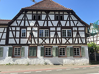 Nordostansicht / Gasthaus Löwen in 68739 Reilingen (05.2026 - Burghard Lohrum)