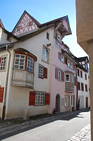 Rottweil, Badgasse 5 - Wohnhaus, Nordwestansicht / Wohnhaus in 78628 Rottweil (Landesamt für Denkmalpflege Freiburg, Bildarchiv)