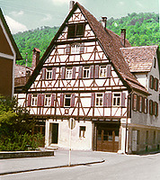 Ansicht von Süden / Fachwerkhaus in 72574 Bad Urach Ansicht von Süden / Fachwerkhaus in 72574 Bad Urach