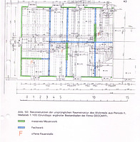 Rekonstruktion der ursprünglichen Raumstruktur des Wohnteils aus Periode II / Nebengebäude in 76534 Baden-Baden, Neuweier Rekonstruktion der ursprünglichen Raumstruktur des Wohnteils aus Periode II / Nebengebäude in 76534 Baden-Baden, Neuweier
