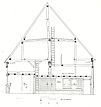 Querschnitt durch die Scheune / Einhaus in 72660 Beuren