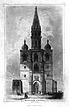 Das Münster von der Westseite im Jahre 1856. Kurze Zeit später wurden die Maßwerkhauben auf den Seitentürmen entfernt und durch Fialen ersetzt. / Münster Unserer Lieben Frau in 78462 Konstanz Das Münster von der Westseite im Jahre 1856. Kurze Zeit später wurden die Maßwerkhauben auf den Seitentürmen entfernt und durch Fialen ersetzt. / Münster Unserer Lieben Frau in 78462 Konstanz