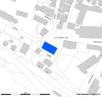 Lageplan (Vorlage RPS-LAD und LV-BW) / Ehemalige Schlossmühle in 72574 Bad Urach Lageplan (Vorlage RPS-LAD und LV-BW) / Ehemalige Schlossmühle in 72574 Bad Urach