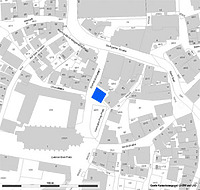 Lageplan (Vorlage LV-BW und RPS-LAD) / Ehem. Stiftshaus in 72574 Bad Urach Lageplan (Vorlage LV-BW und RPS-LAD) / Ehem. Stiftshaus in 72574 Bad Urach