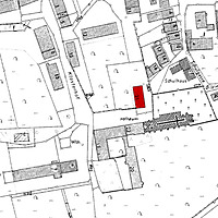 Ausschnitt Flurkarte 1962 / Herrenhaus in 73467 Kirchheim am Ries