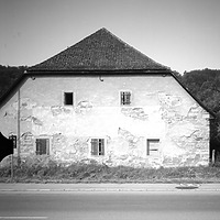 Photogrammetrische Aufnahme
Ansicht Ost, 1975 / Bebenhäuser Klosterhof-Klosterscheune in 72074 Tübingen-Lustnau