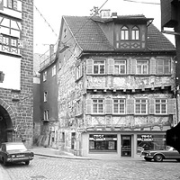 Ausschnitt photogrammetrische Aufnahme
Ansicht Nord, 1976 / Wohnhaus in 73728 Esslingen am Neckar